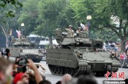 八字命盘美国纪念陆军成立250周年阅兵仪式在华盛顿举行